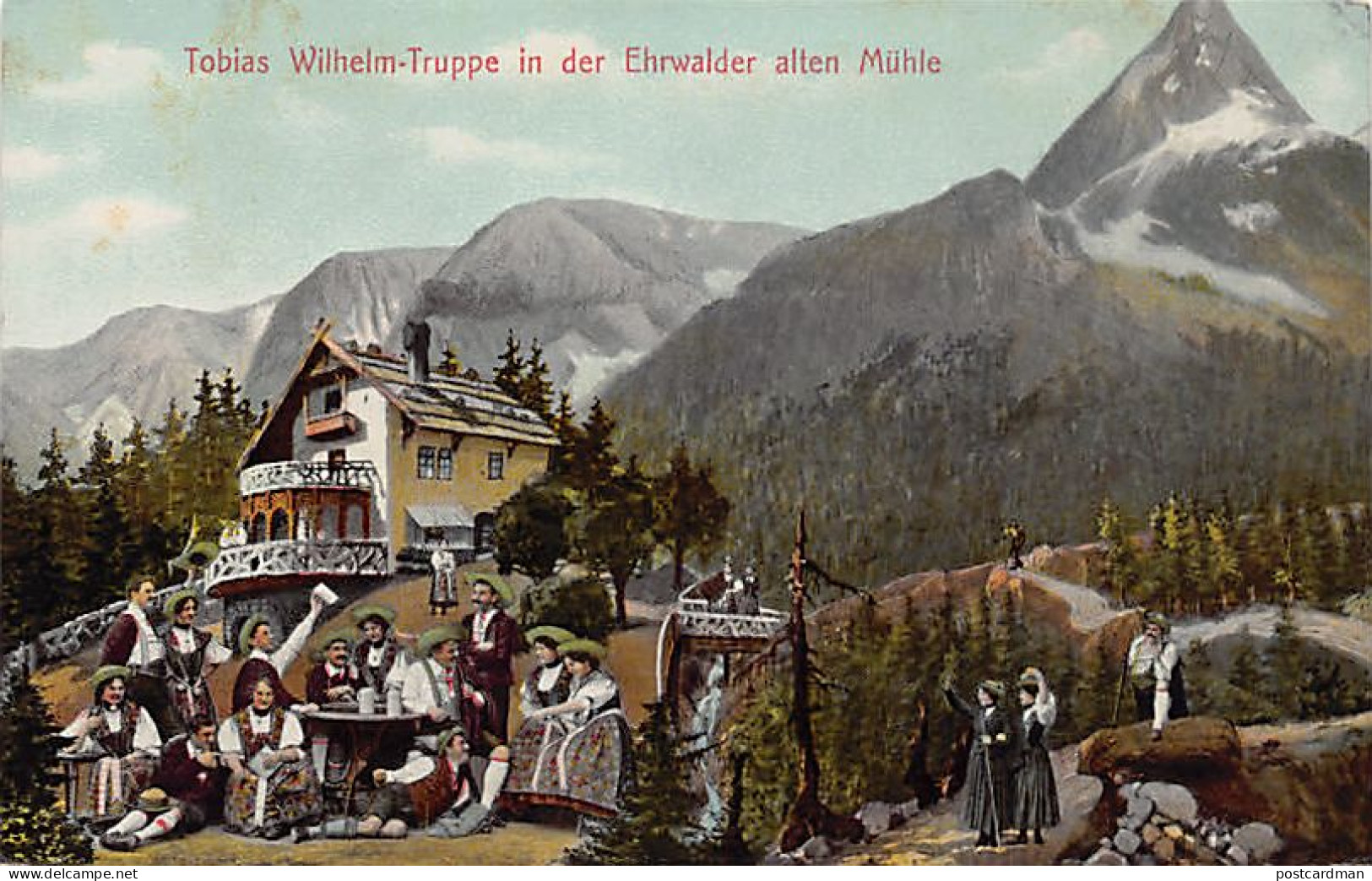 Österreich - Ehrwald (T) Tobias Wilhelm-Truppe In Der Ehrwalder Alten Mühle - Ehrwald