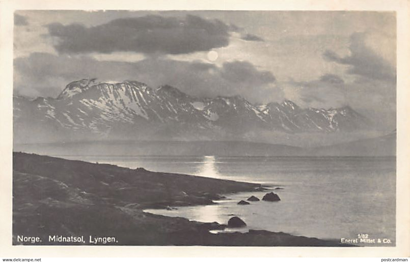 Norway - Midnatsol, Lyngen - Publ. Mittet & Co. 1 82 - Norway