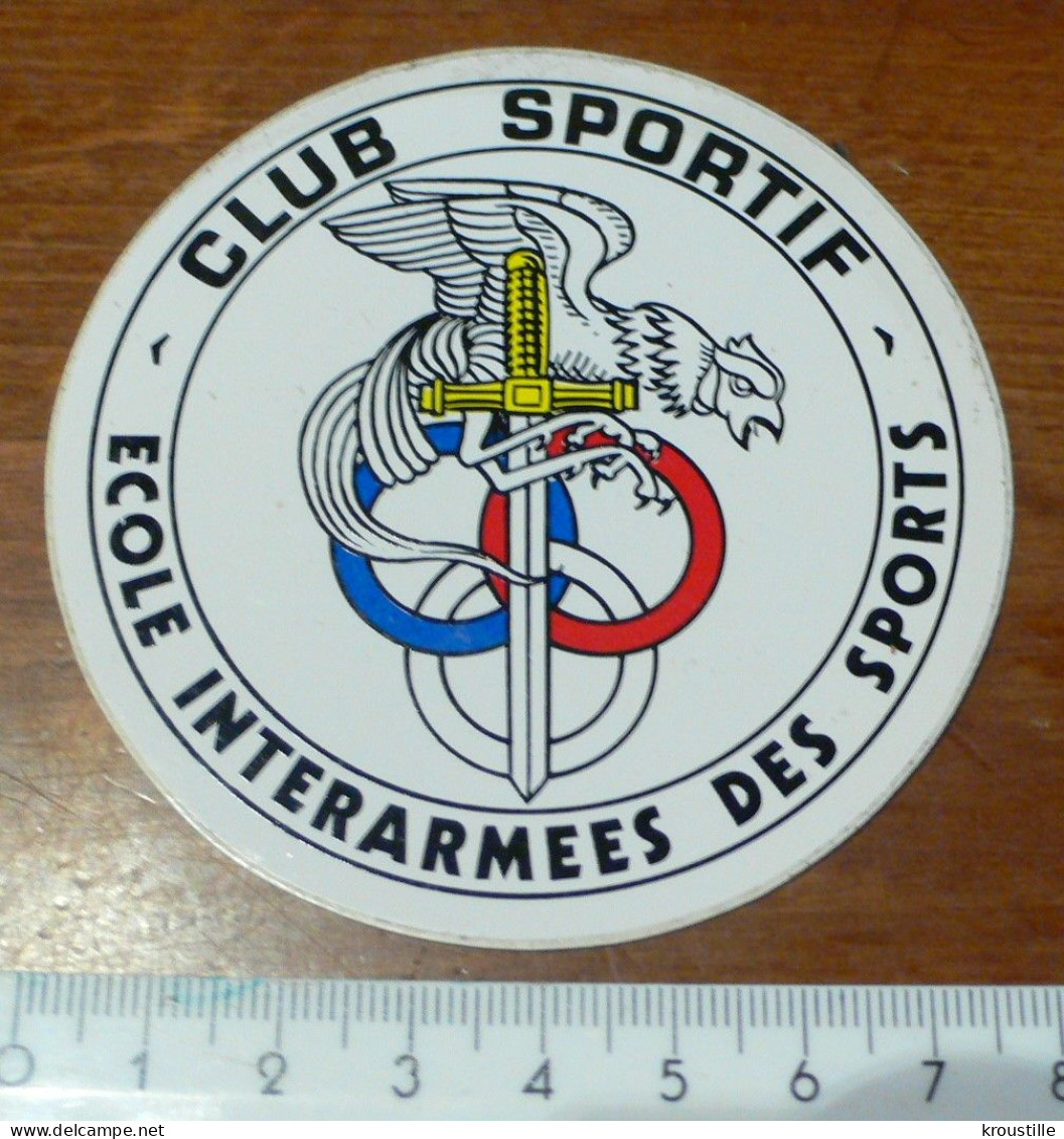 AUTOCOLLANT CLUB SPORTIF ECOLE INTERARMEES - Stickers
