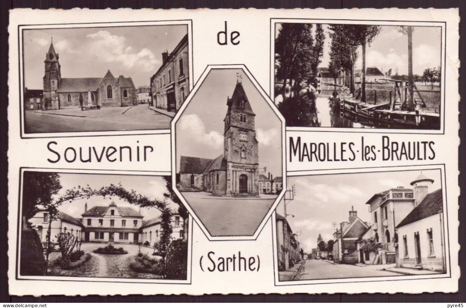 SOUVENIR DE MAROLLES LES BRAULTS 72 - Marolles-les-Braults