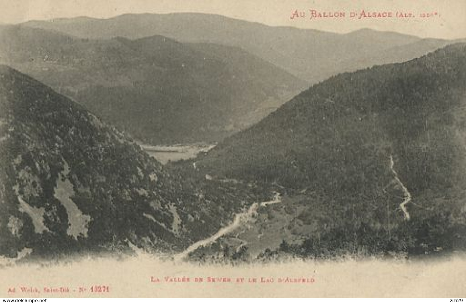 AU BALLON D'ALSACE-la Vallée De Sewen Et Le Lac D'alsfeld - Autres & Non Classés