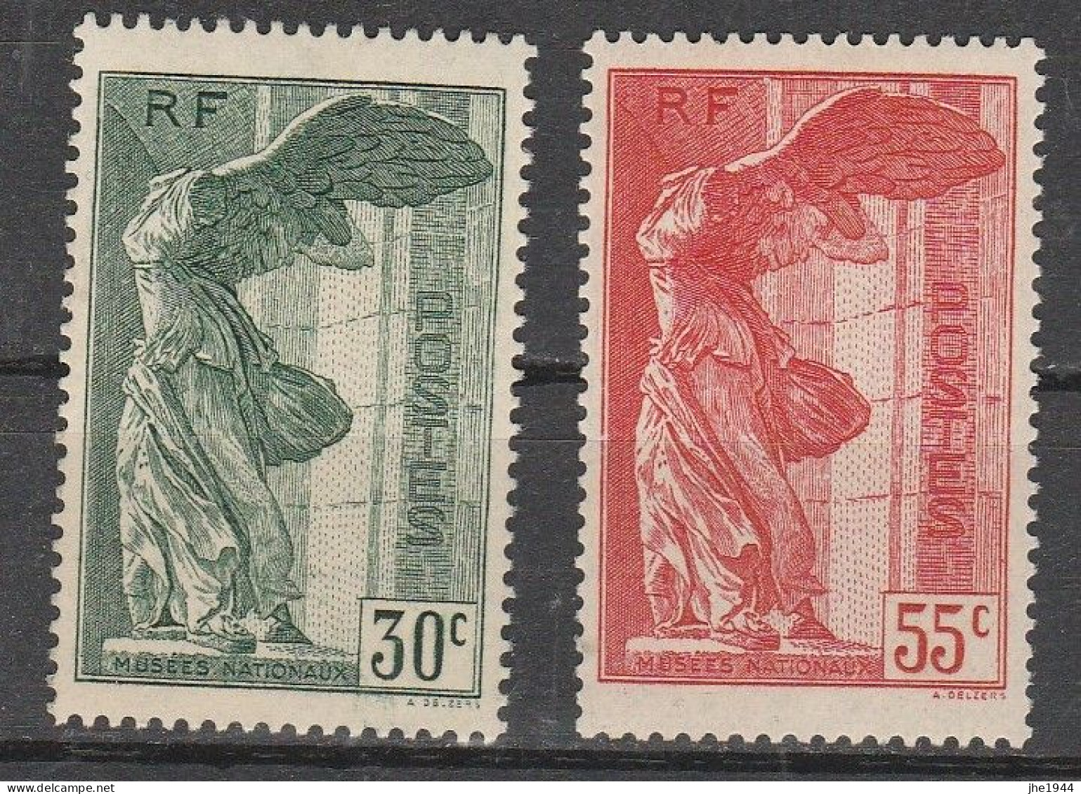 France N° 354 Et 355 ** Pour Les Musées Nationaux - Unused Stamps