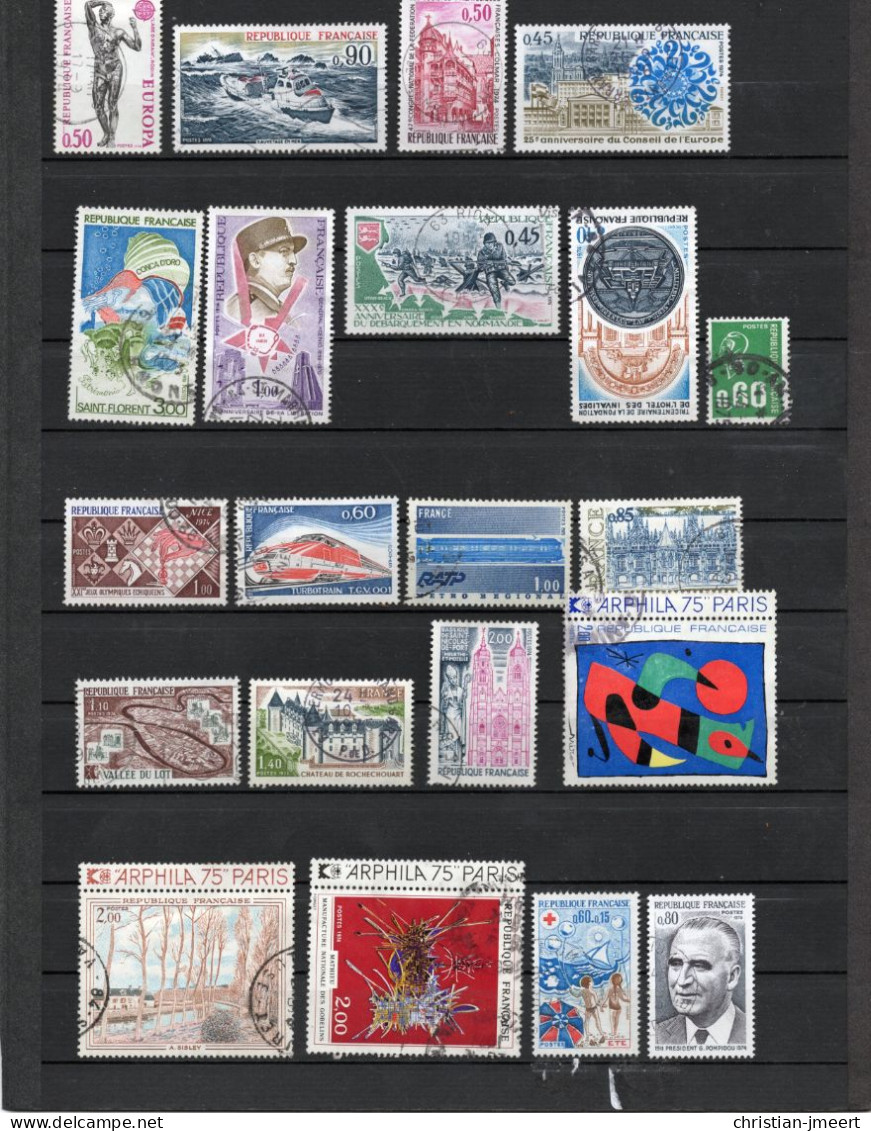 France 169 Timbres - Collections