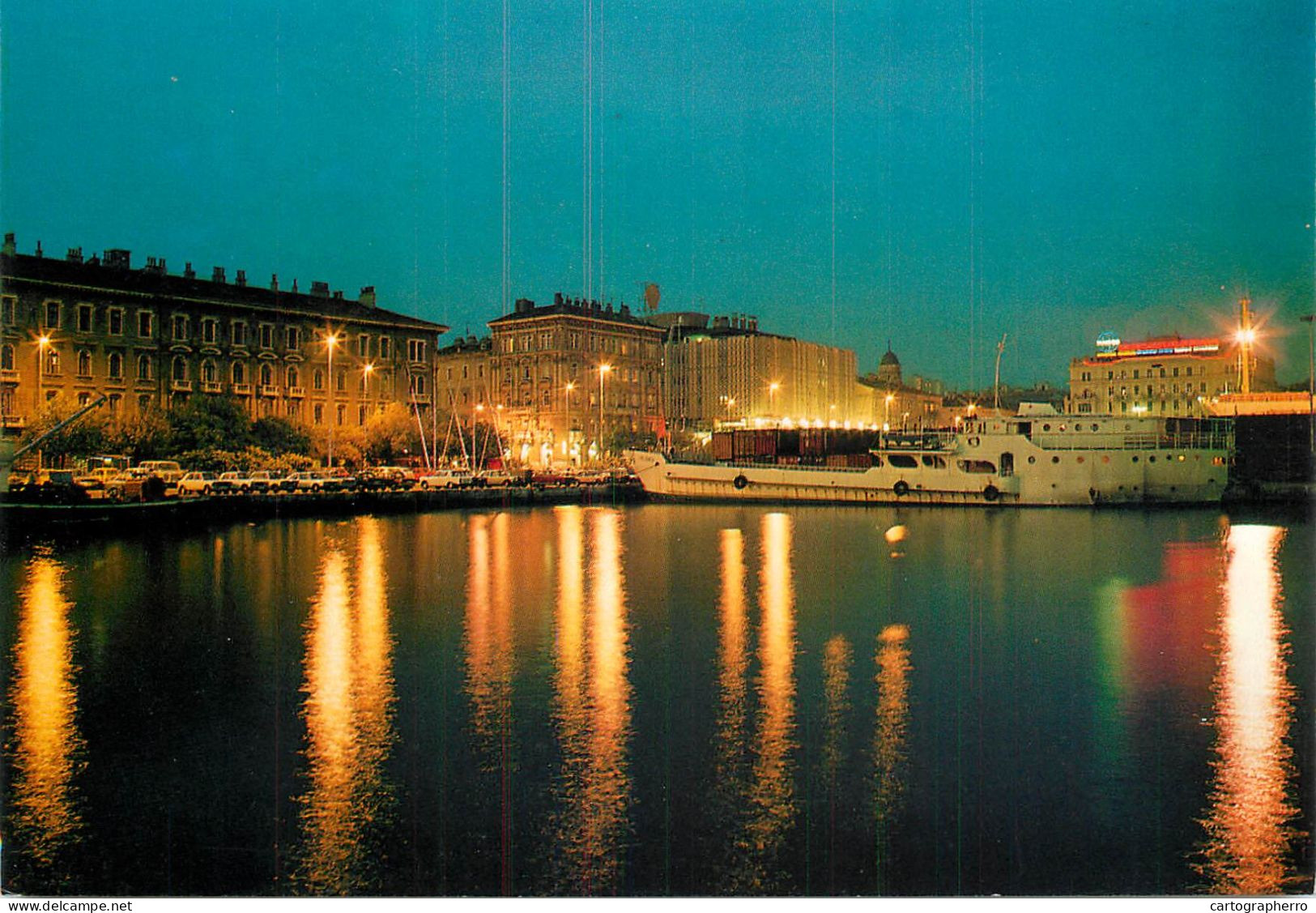 Navigation Sailing Vessels & Boats Themed Postcard Rijeka Pleasure Cruise - Sailing Vessels