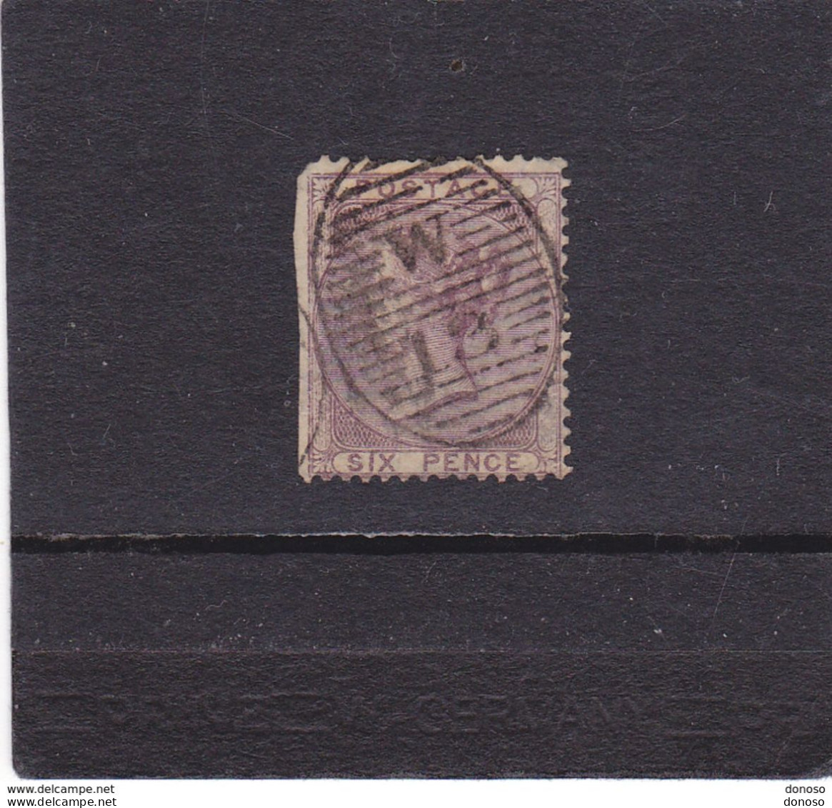 GB 1862 Yvert  22 Oblitéré, Used  Cote : 120 Euros - Used Stamps