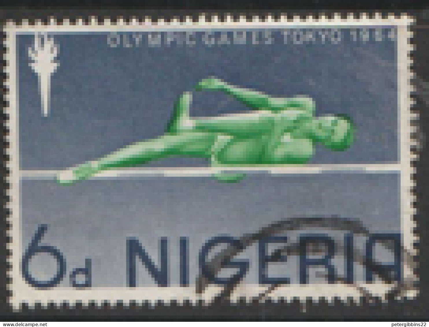 Nigeria  1964 SG 154  Olympics   Fine Used - Nigeria (1961-...)