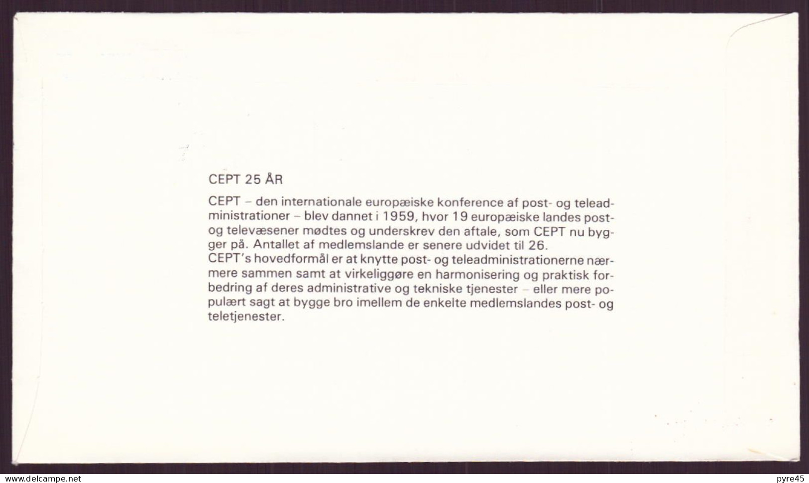 Danemark, FDC, Enveloppe Du 3 Mai 1984 à Copenhague " Cept " - FDC