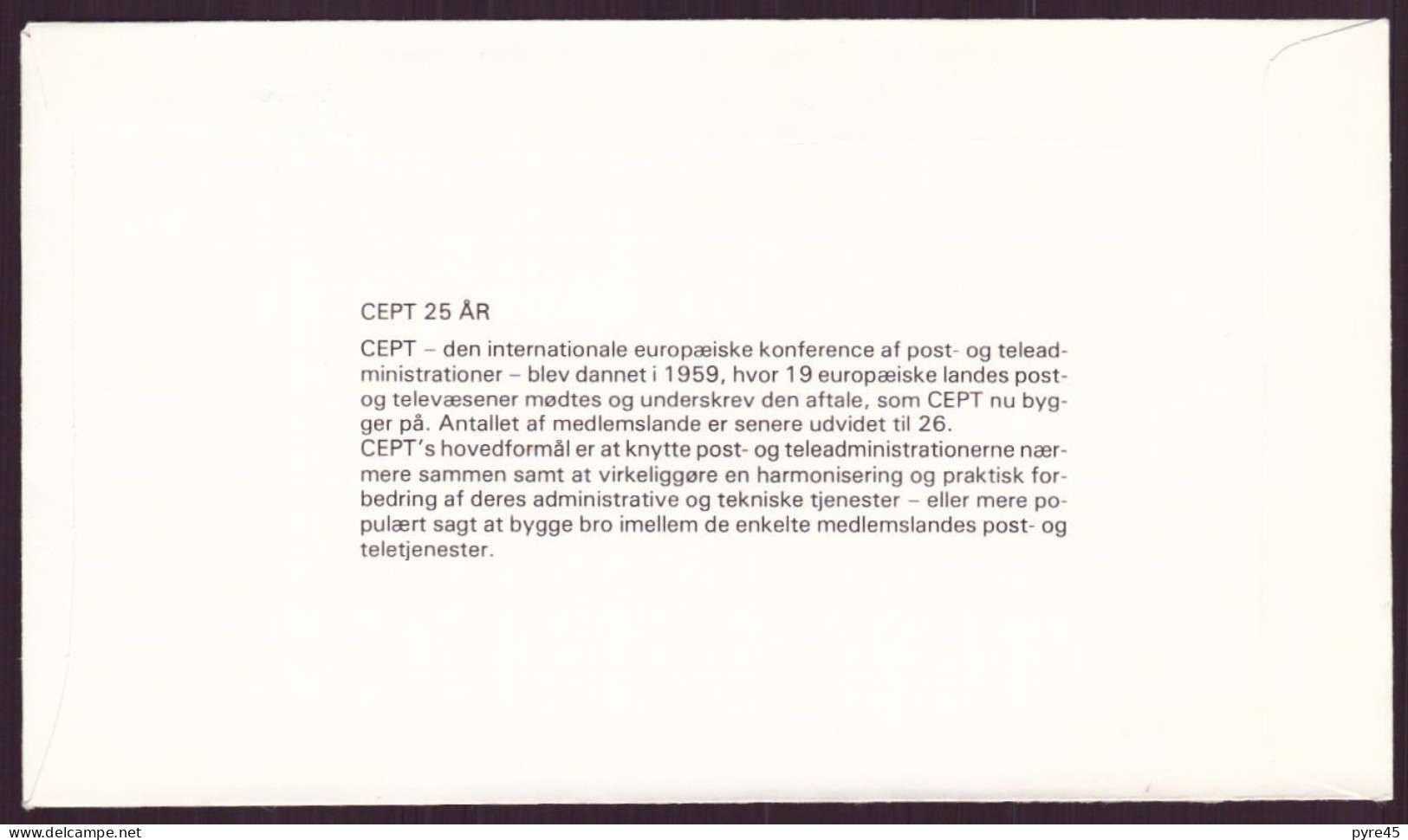 Danemark, FDC, Enveloppe Du 3 Mai 1984 à Copenhague " Cept " - FDC