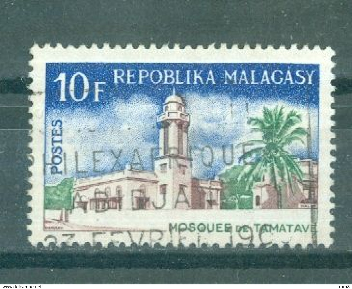 MADAGASCAR - N°433 Oblitéré. Edifices Religieux.. - Madagaskar (1960-...)