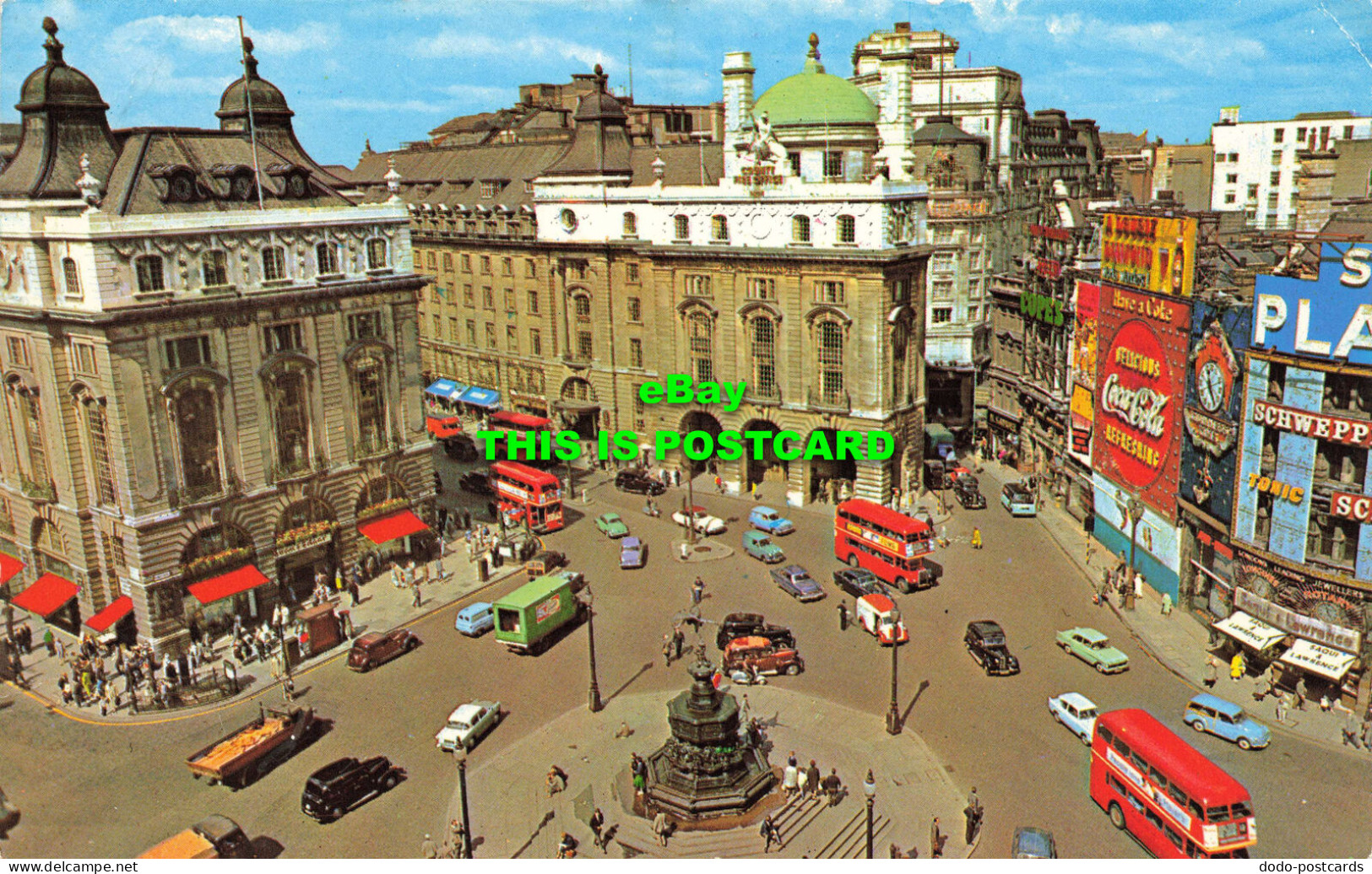 R570647 Piccadilly Circus. London. Natural Colour Series. Photographic Greeting - Other & Unclassified