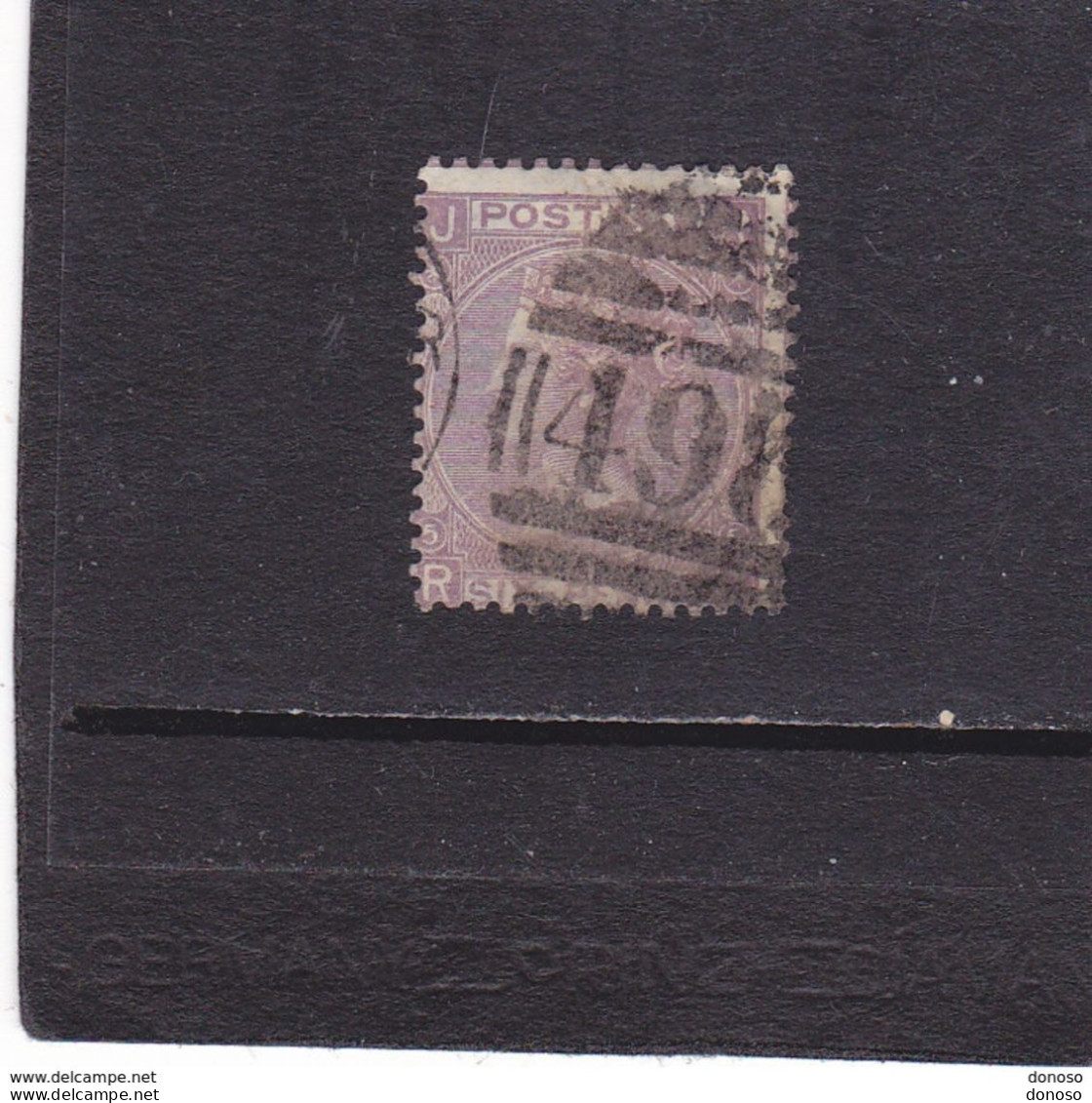 GB 1865 Yvert  29 Planche 5 Oblitéré 498, Used  Cote : 90 Euros - Used Stamps
