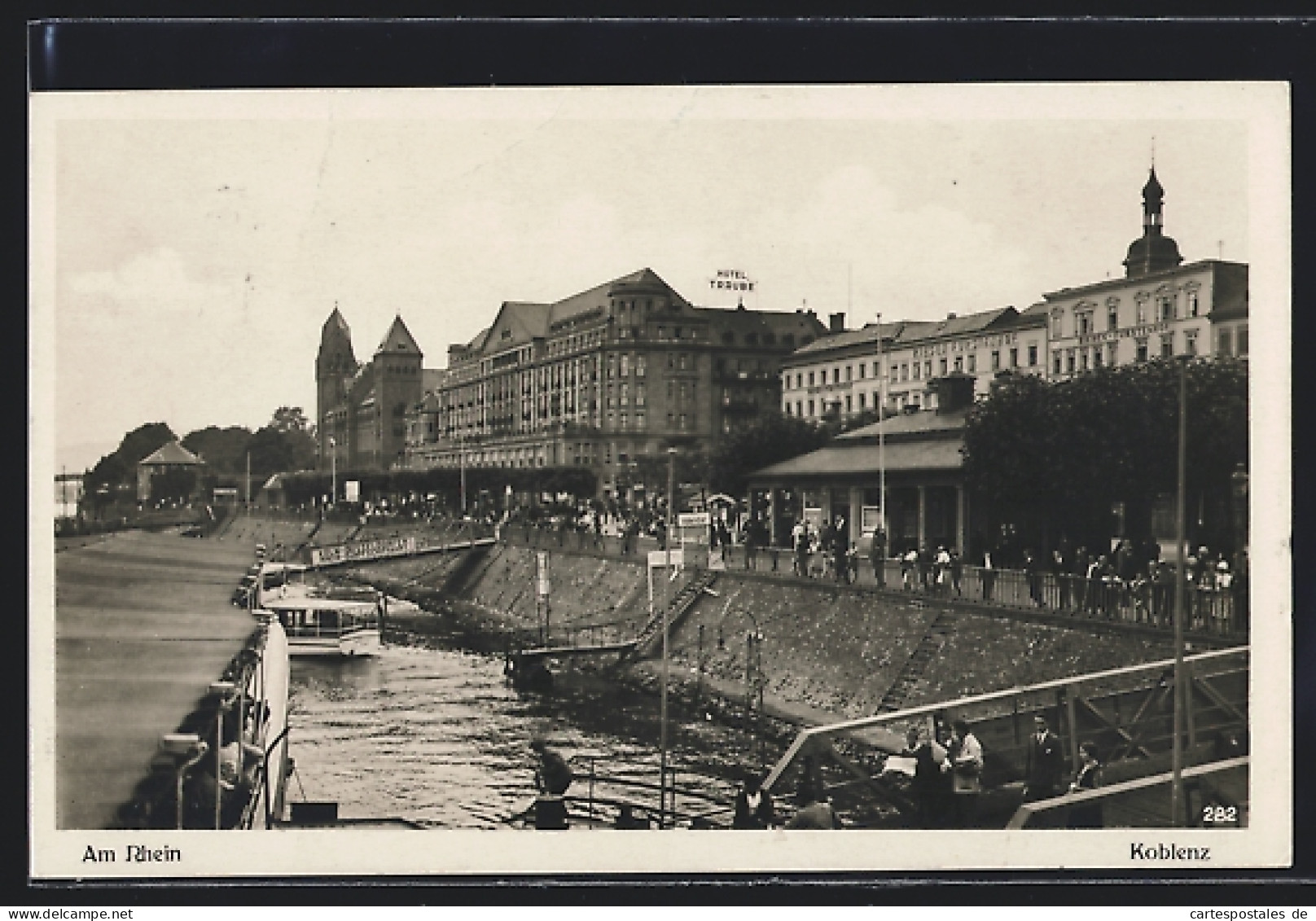 AK Koblenz, Partie Am Rhein  - Koblenz