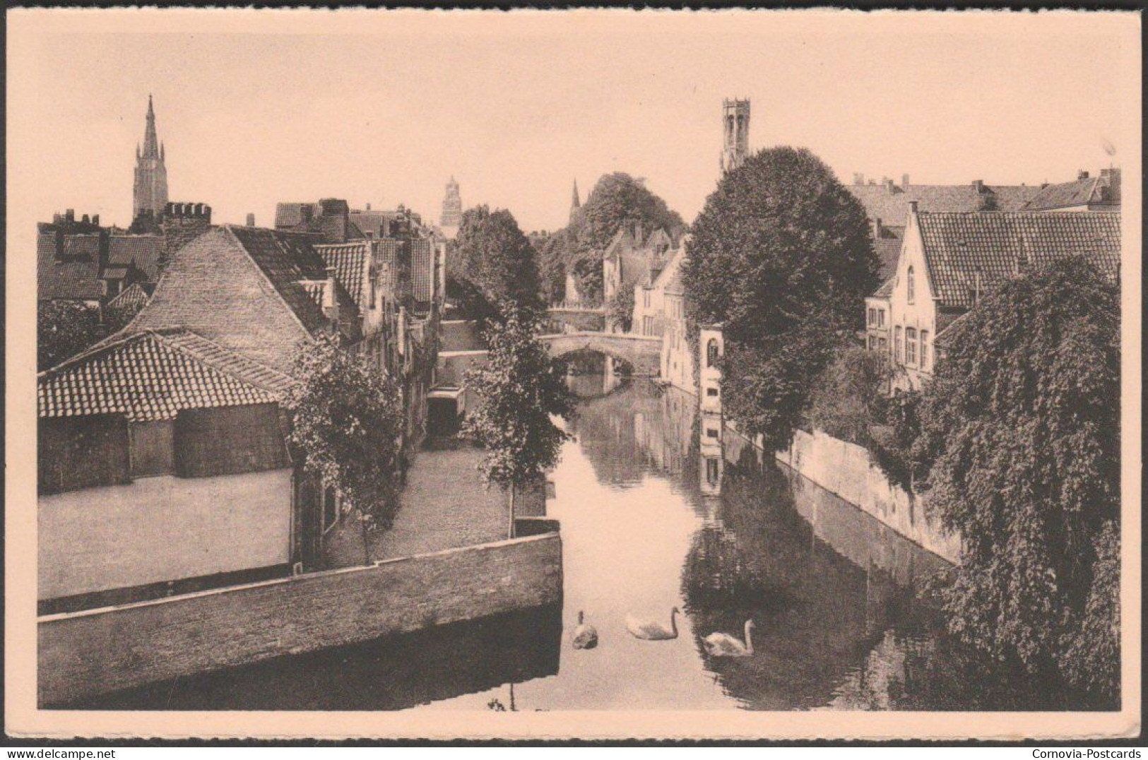 Groene Rei, Brugge, C.1920s - Ernest Thill Briefkaart - Brugge