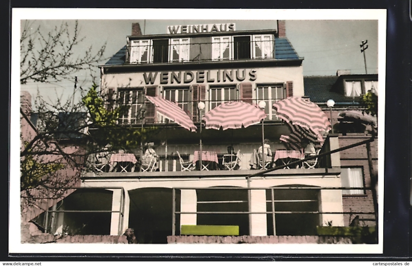 AK Koblenz-Pfaffendorf, Hotel-Weinhaus Wendelinus  - Koblenz