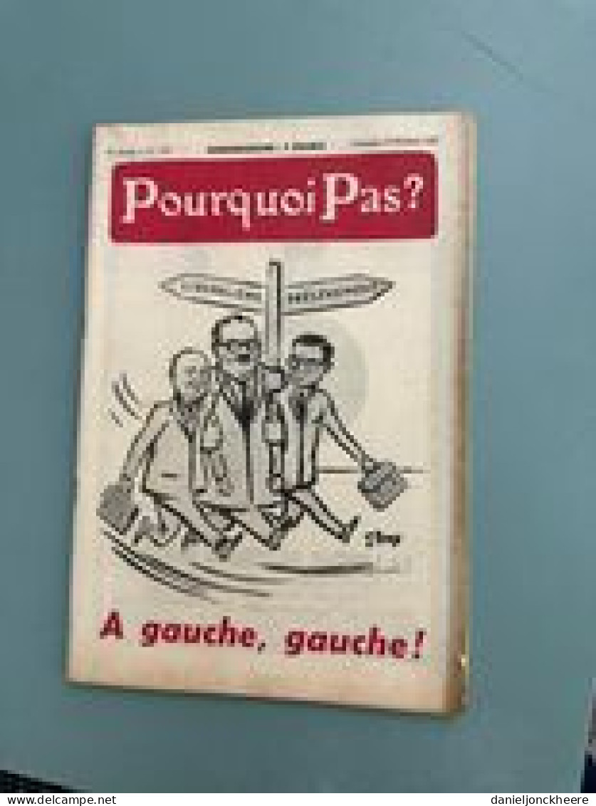 Pourquoi Pas 1957 N° 1994 A Gauche , Gauche - Política