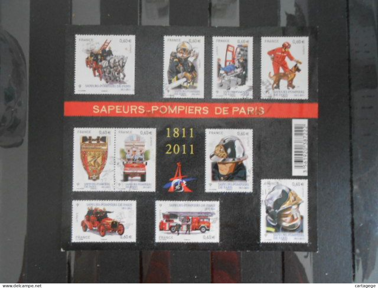 FRANCE YT F 4582 SAPEURS-POMPIERS DE PARIS - Andere & Zonder Classificatie