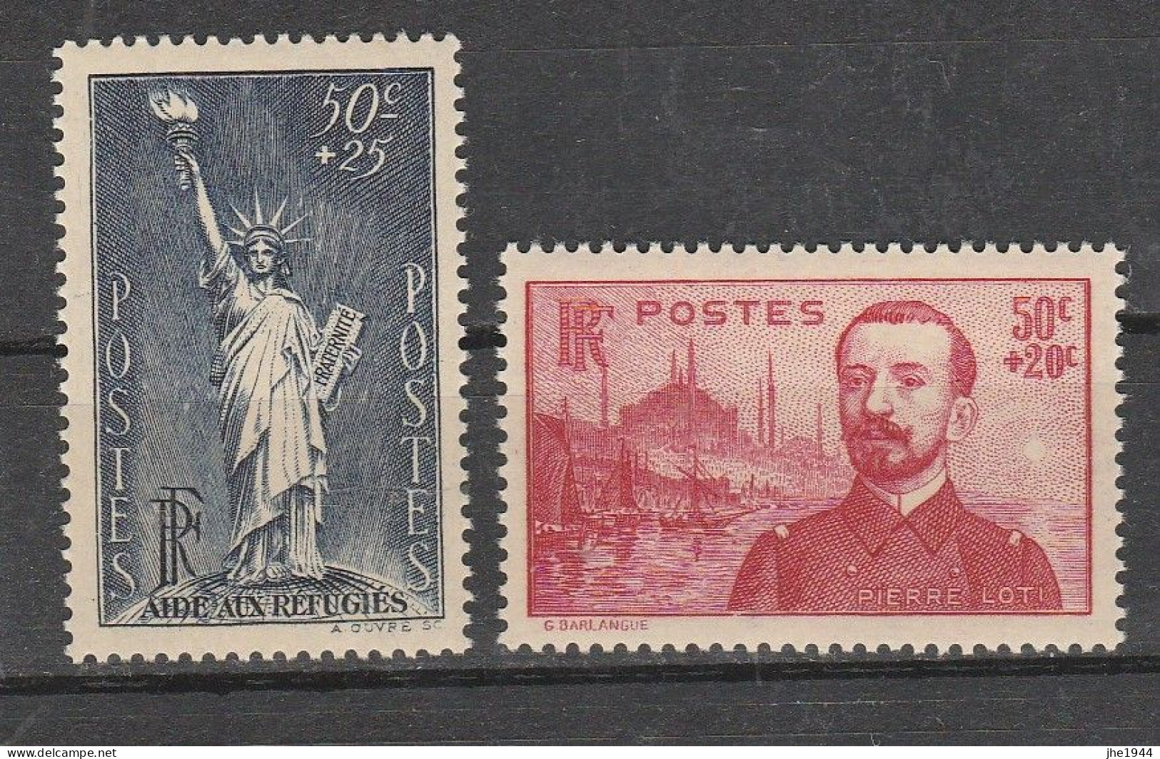 France N° 352 Et 353 ** 2 Valeurs - Unused Stamps