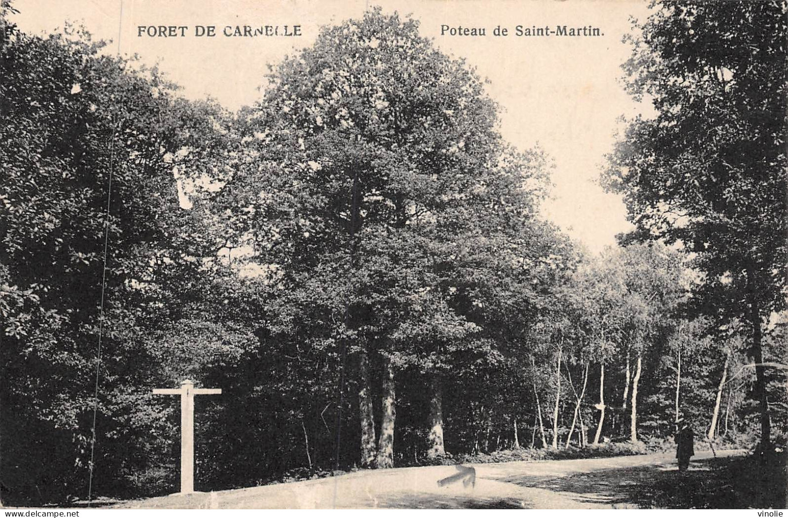 24-5698 : FORET DE CARNELLE. POTEAU SAINT-MARTIN - Other & Unclassified