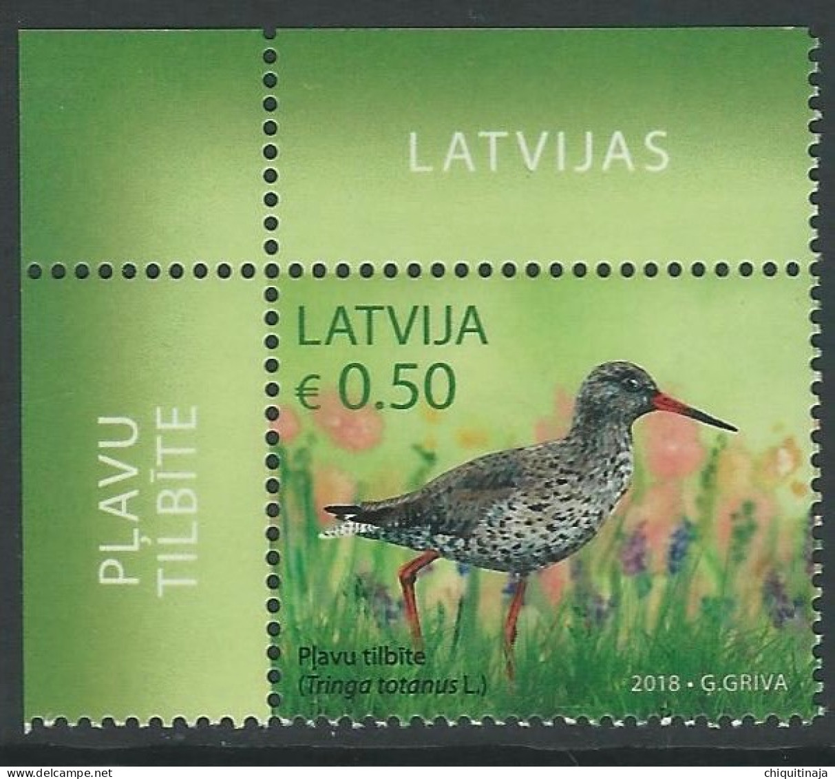 Letonia - Latvia 2018 “Aves” MNH/** - Lettland