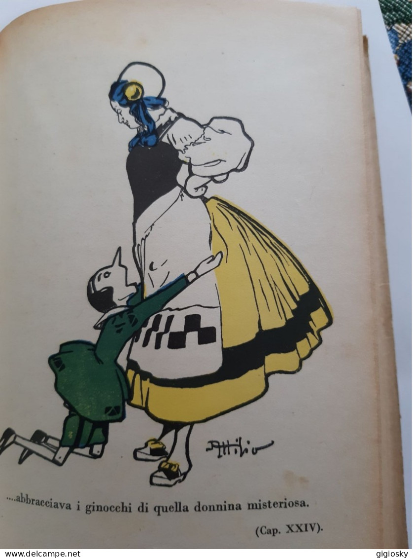 Pinocchio - C.Collodi. Bemporad Firenze.Illustrazioni Attilio Mussino.1936