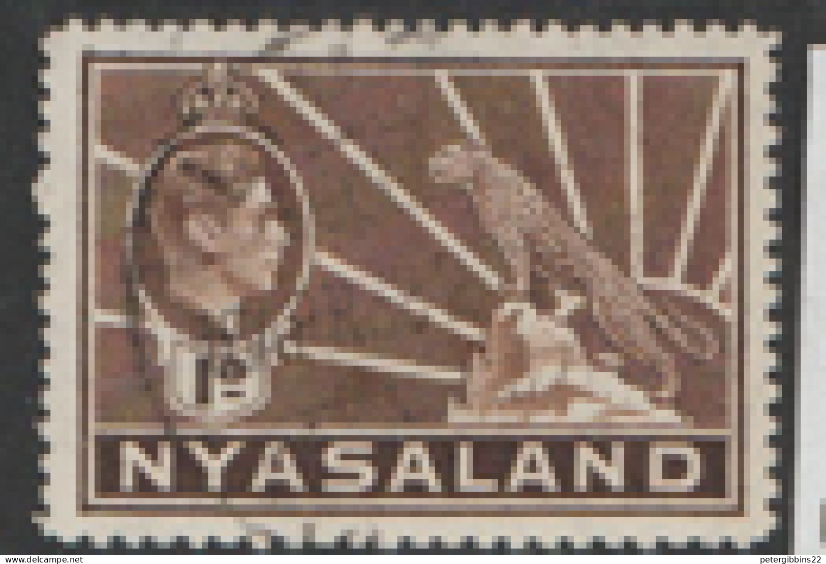 Nyasaland    1938 SG 131 1d  Fine Used - Nyasaland (1907-1953)