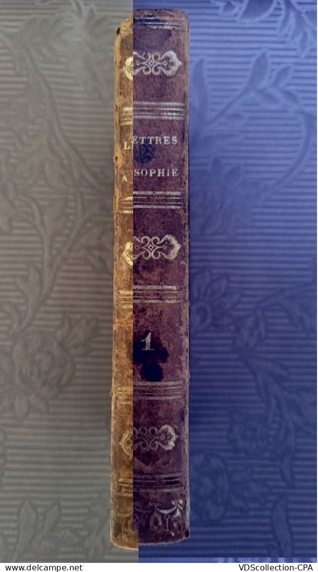 4 LIVRES 1820- LETTRE A SOPHIE SUR LA CHIMIE-LA PHYSIQUE -  LOUIS AIME MARTIN - 6ème EDITION - 1801-1900