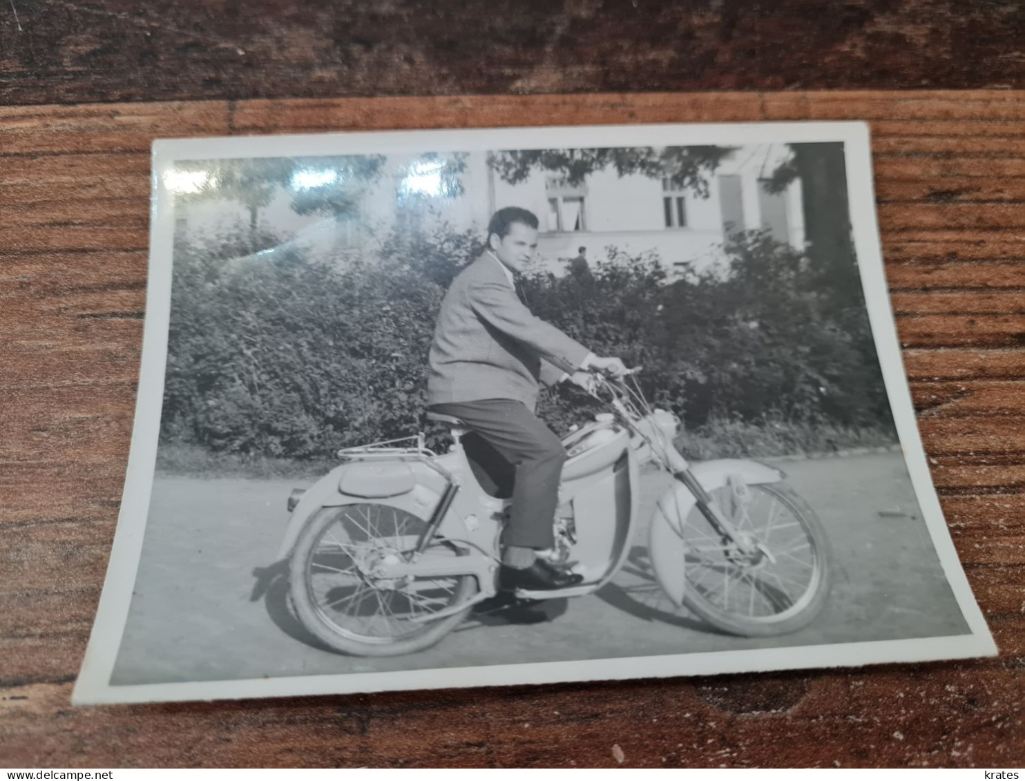 Old Photography -  Old Motorcycle - Cycling