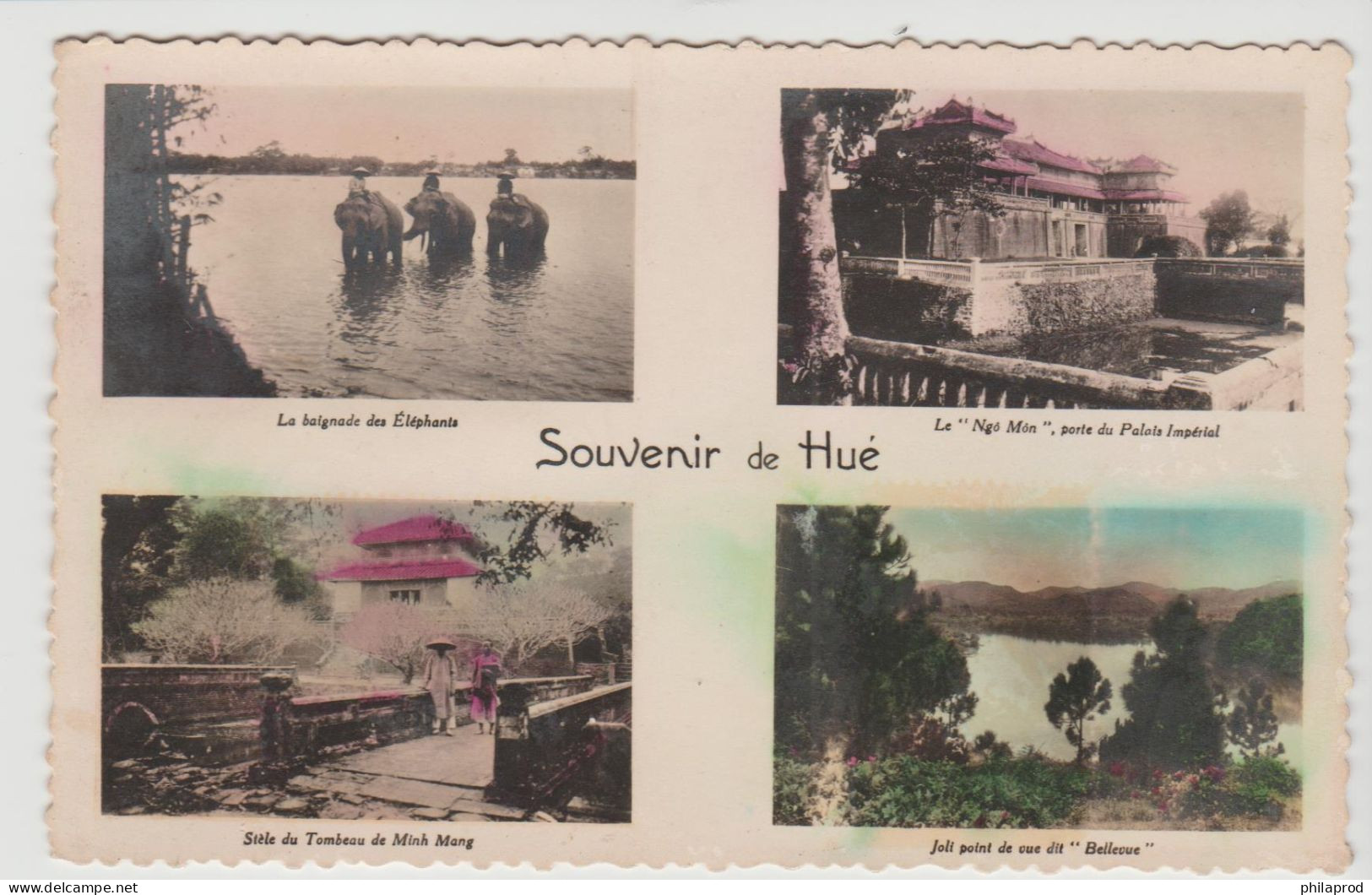 VIETNAM PRINCE BAO LONG Cachet Date "First Day Cover" 15/6/1954  + EMPEREUR BAO DAI -ON  POSTCARD   RARE - Viêt-Nam