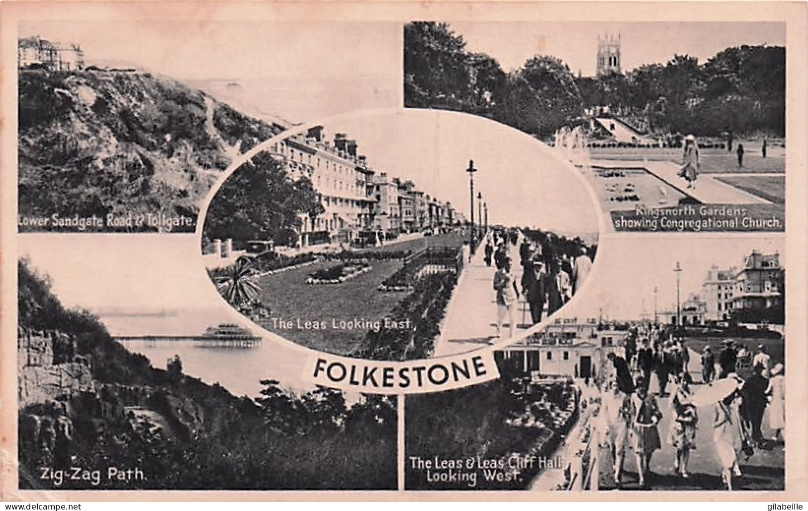 Kent - FOLKESTONE - 1935 - Folkestone