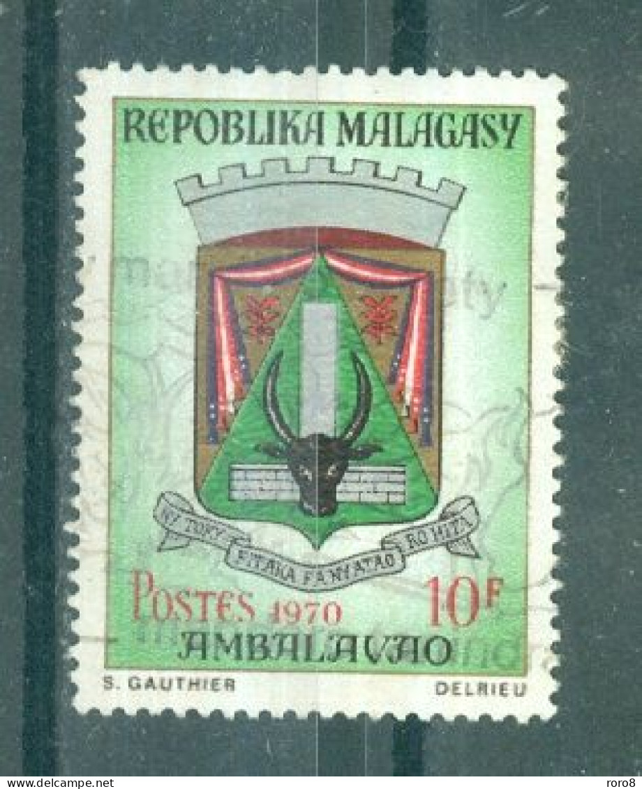 MADAGASCAR - N°437A Oblitéré. Armoiries. - Briefmarken