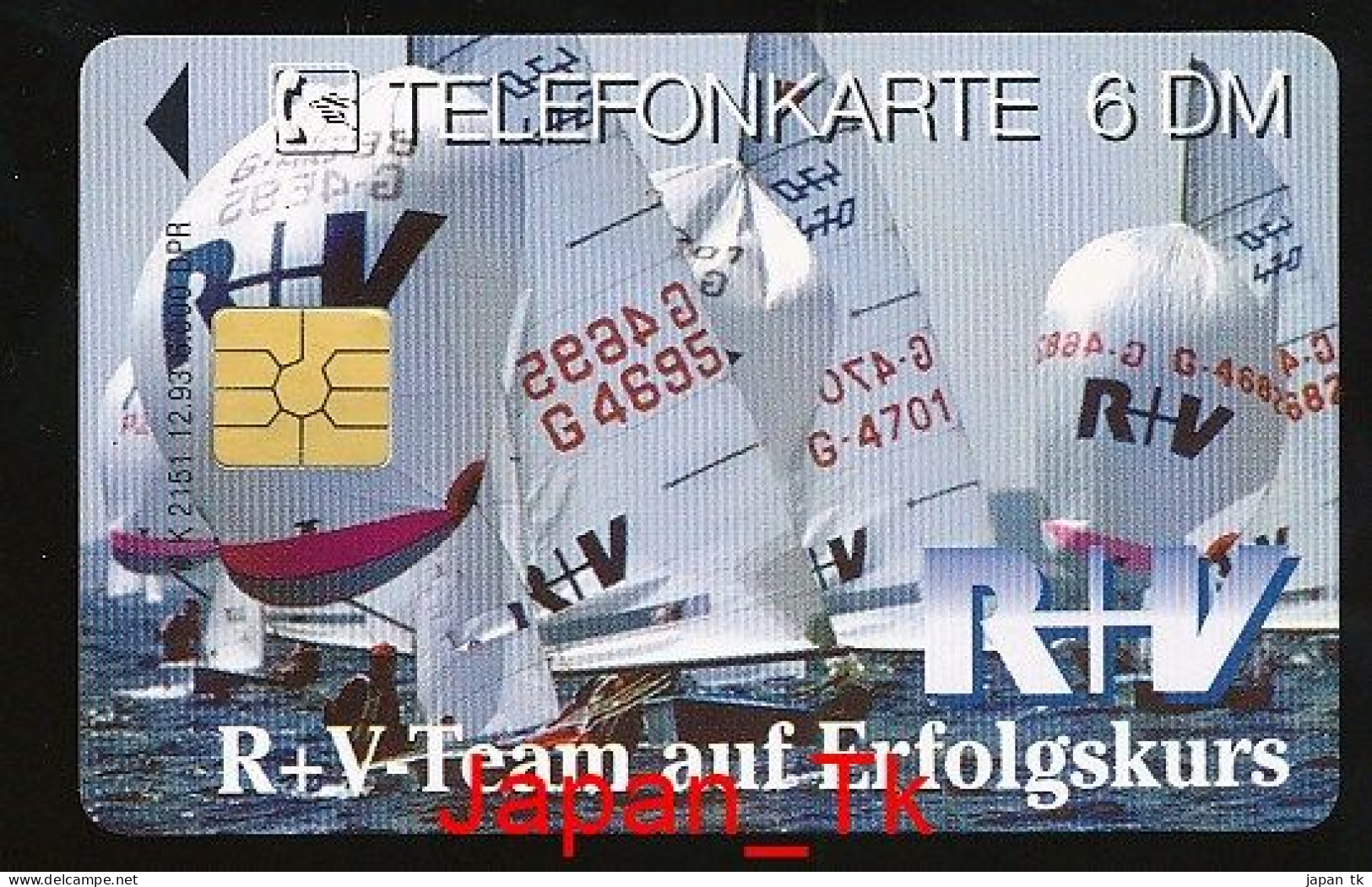 GERMANY K 2161 93 R+V Team - Aufl  6000 - Siehe Scan - K-Series : Customers Sets