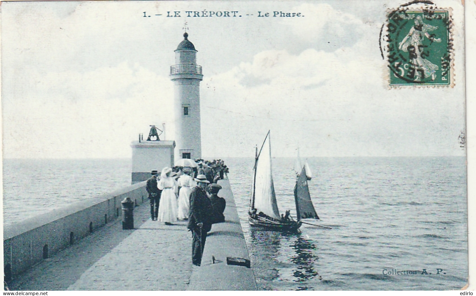 ***  76  ***  LE TREPORT  Le Phare -- TTBE  - Le Treport