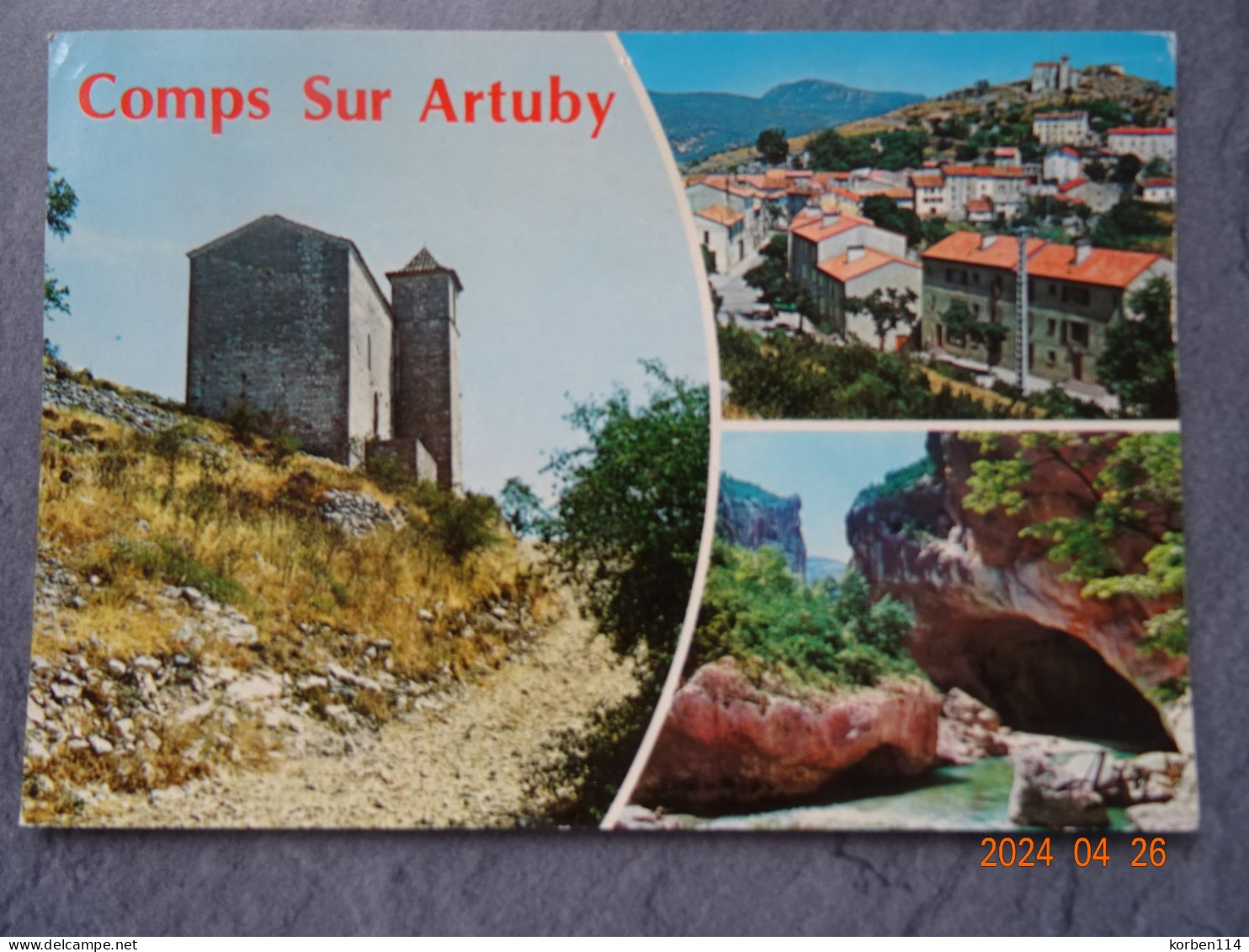 COMPS SUR ARTUBY - Comps-sur-Artuby