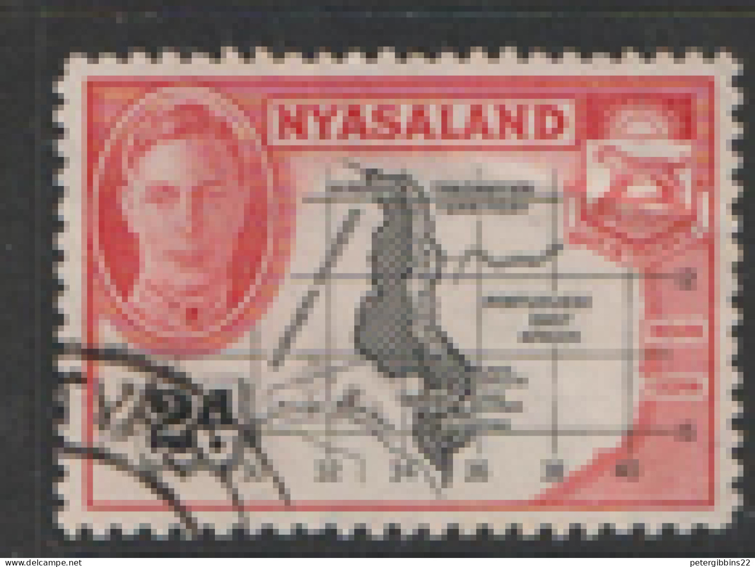 Nyasaland    1945 SG 147 2d  Fine Used - Nyasaland (1907-1953)