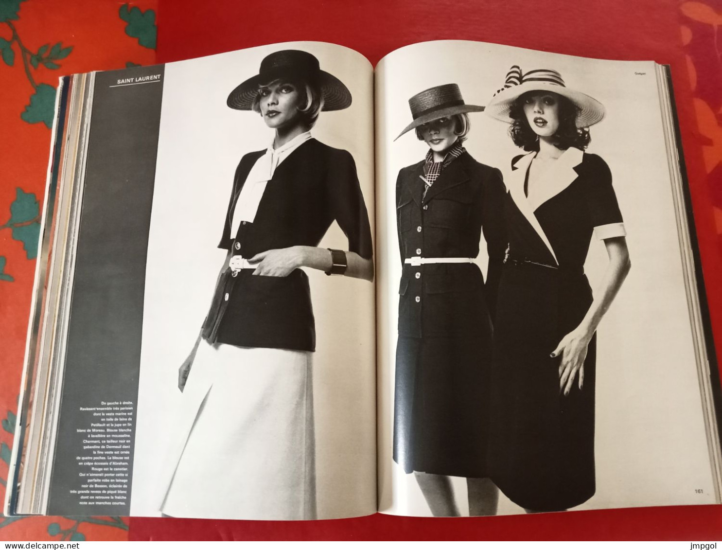Officiel De La Couture Et De La Mode De Paris Mars 1972 Collections Printemps Saint Laurent Carven Chanel Dior Ungaro - Fashion