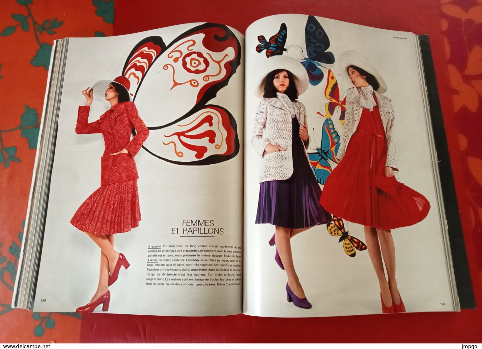 Officiel de la Couture et de la Mode de Paris Mars 1972 Collections Printemps Saint Laurent Carven Chanel Dior Ungaro