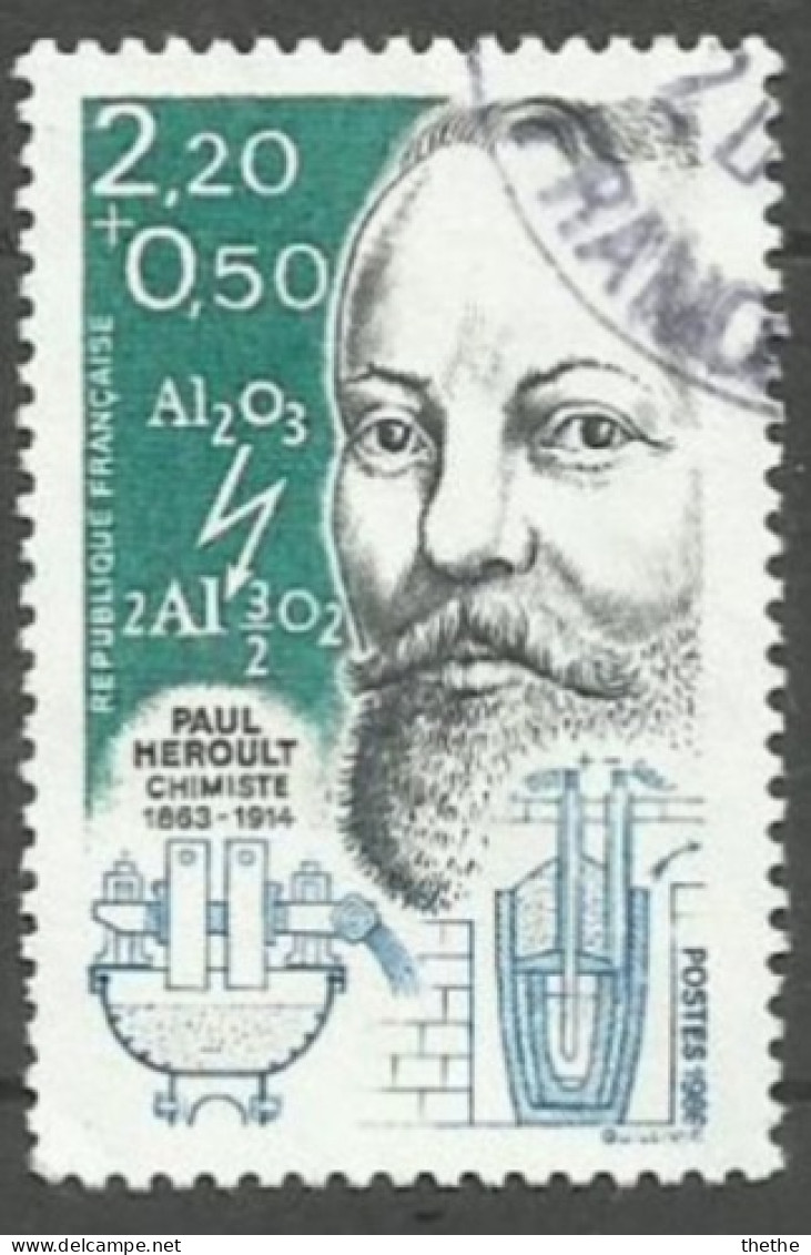 FRANCE - Paul Heroult (1863-1914) : Chimiste - Gebruikt
