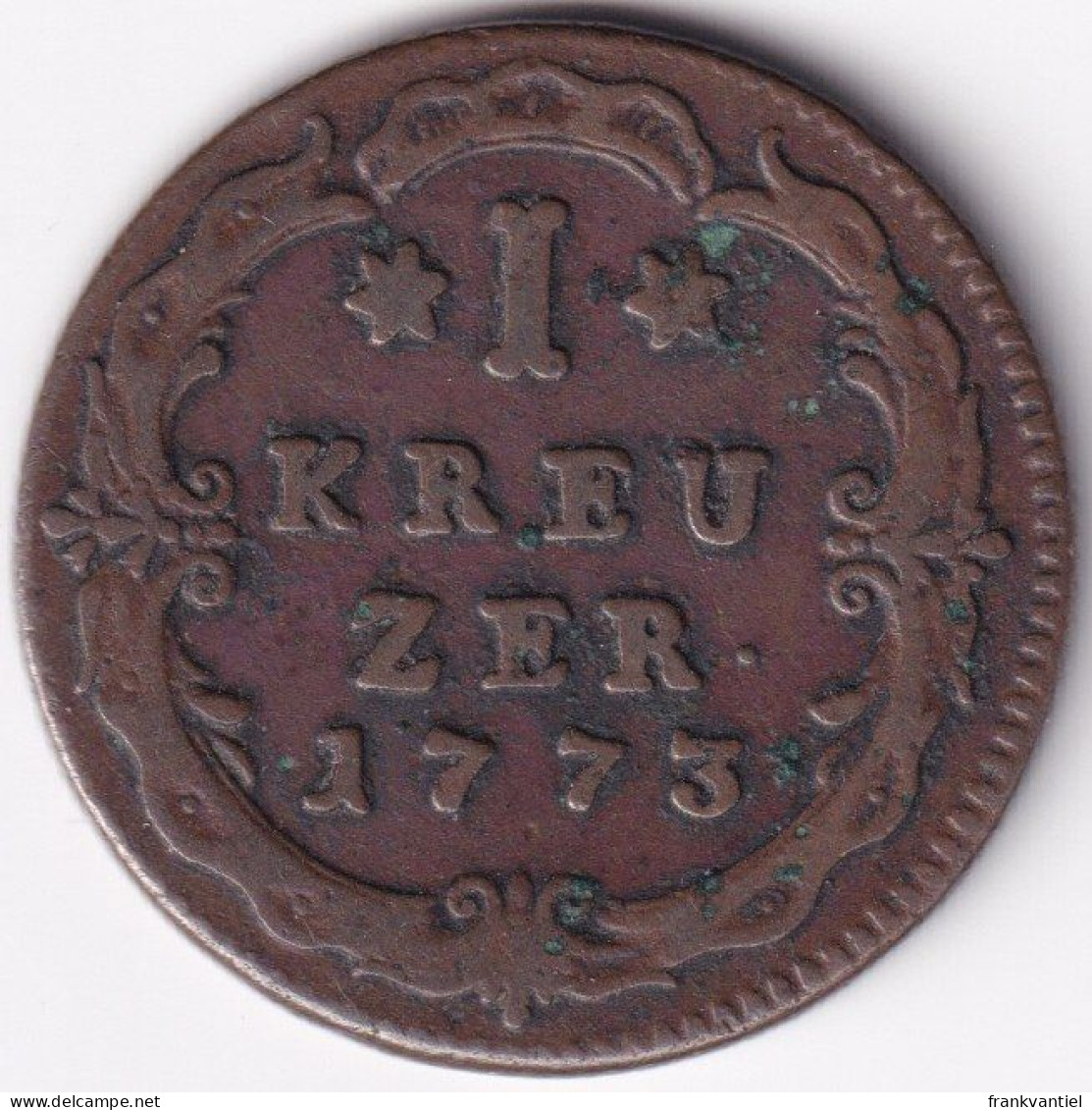 Hanau Münzenberg KM-111 1 Kreuzer 1773 - Petites Monnaies & Autres Subdivisions