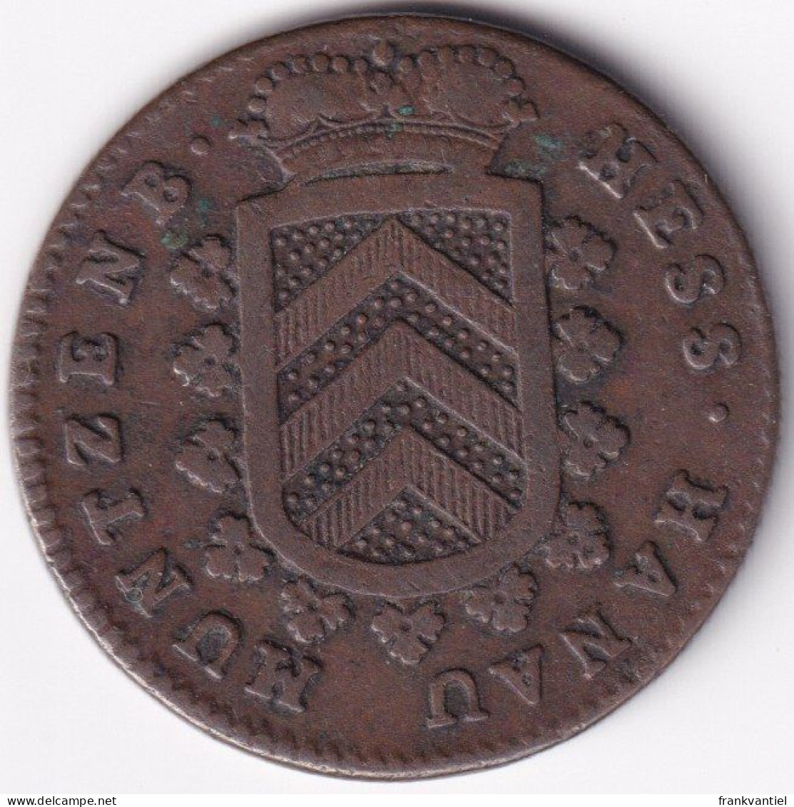 Hanau Münzenberg KM-111 1 Kreuzer 1773 - Petites Monnaies & Autres Subdivisions