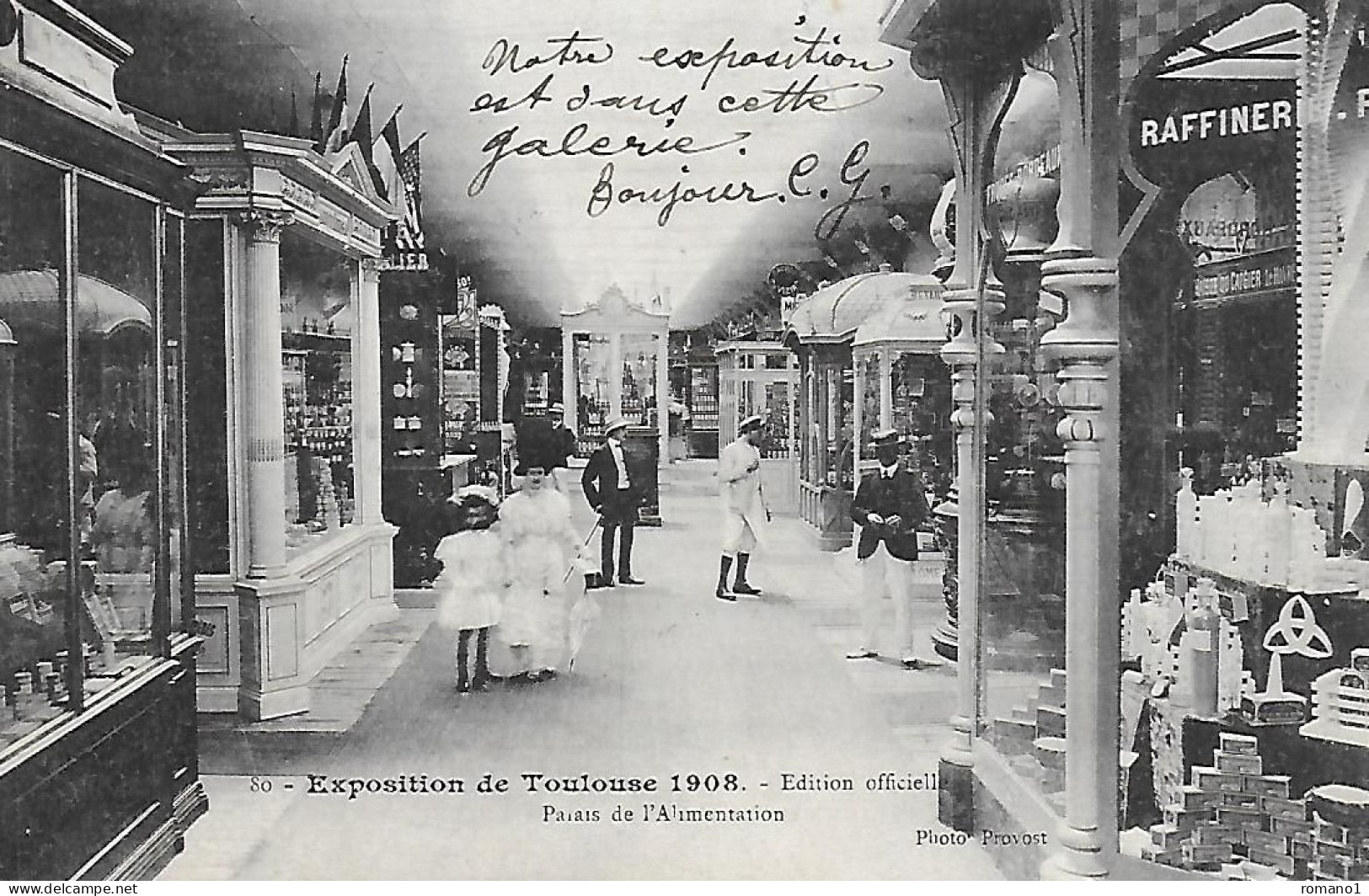 31)  TOULOUSE  - Exposition 1908  - Edition Officielle  - Palais De L' Alimentation - Toulouse