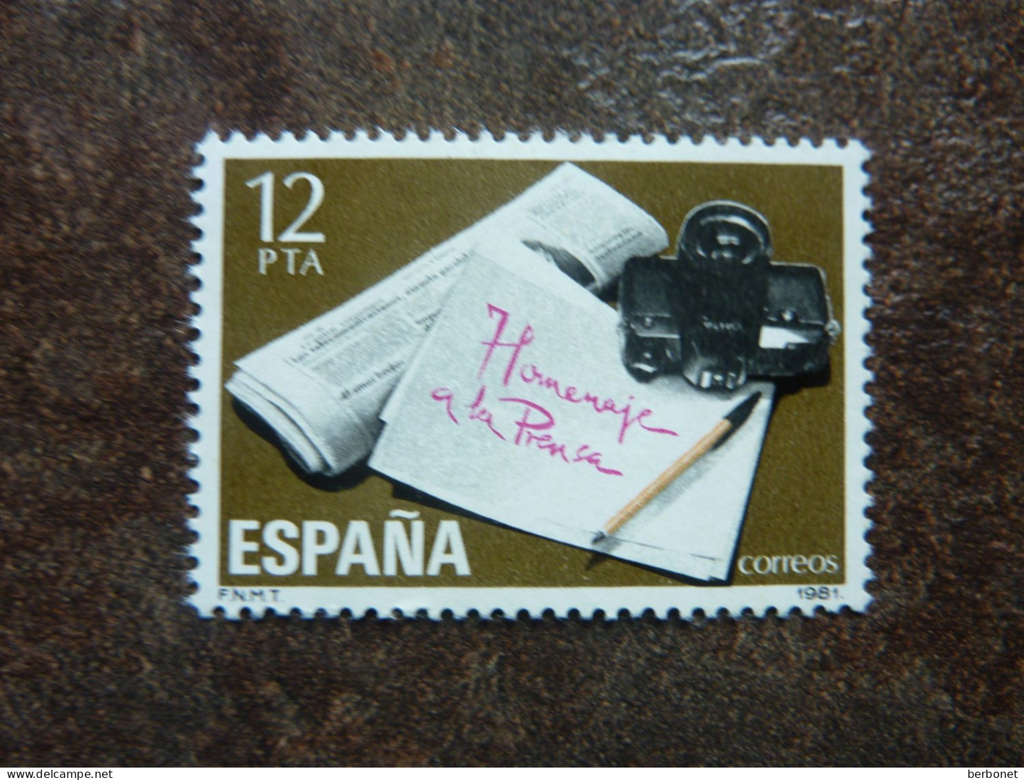 1981  Homenaje A La Prensa   ** MNH - Unused Stamps