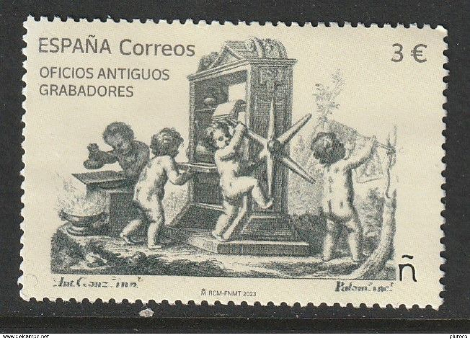 ESPAÑA, USED STAMP, OBLITERÉ, SELLO USADO, - Oblitérés