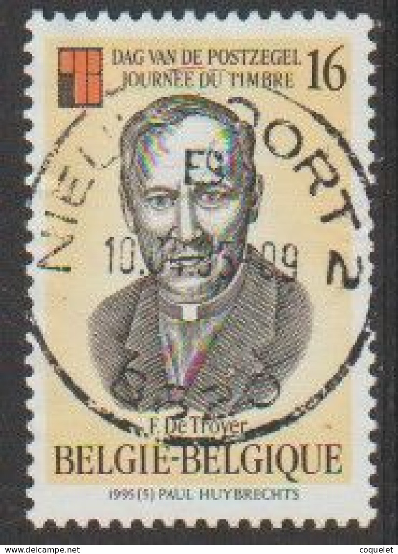 Belgique N° 2596  Obl.  Journée Du Timbre  Frans De Troyer -  Belle Oblitération Centrale - Usati