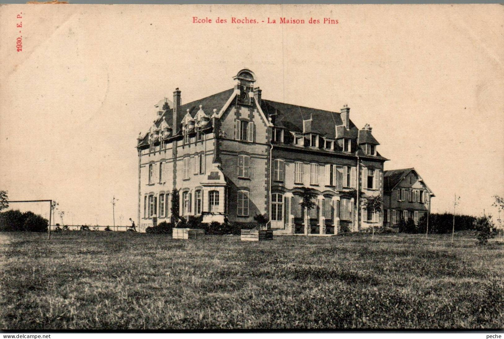 N°1567 W -cpa Verneuil Sur Avre -école Des Roches- - Verneuil-sur-Avre