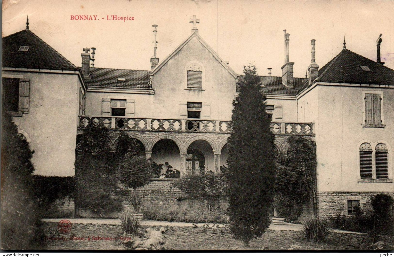 N°1568 W -cpa Bonnay -l'hospice- - Other & Unclassified