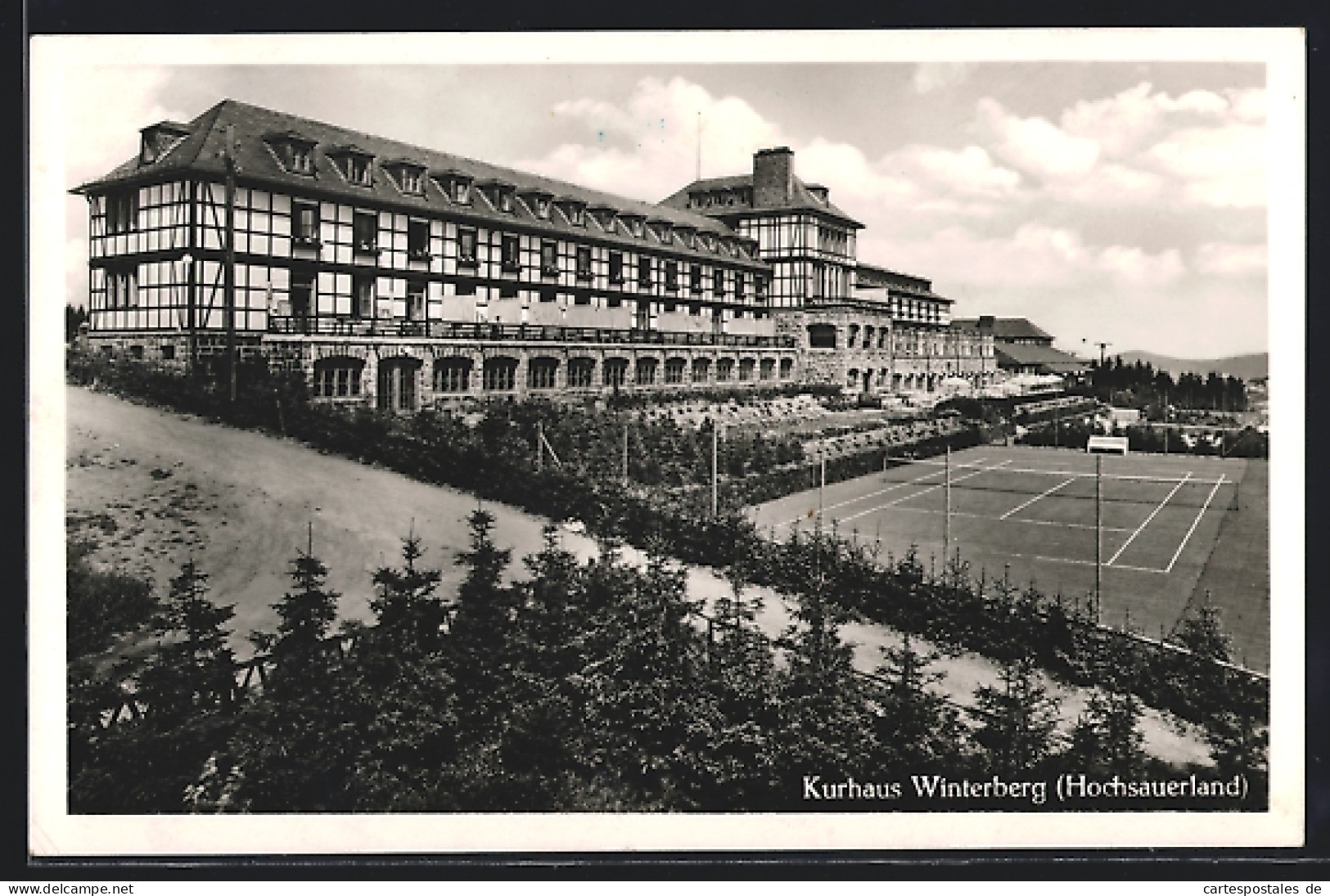 AK Winterberg /Hochsauerland, Kurhaus Mit Tennisplatz  - Winterberg