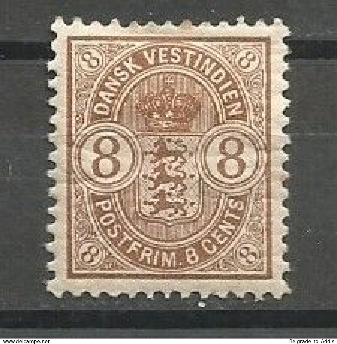 Denmark Danish West Indies Sc.#30 Mint Hinged / MH / * 1903 - Danimarca (Antille)