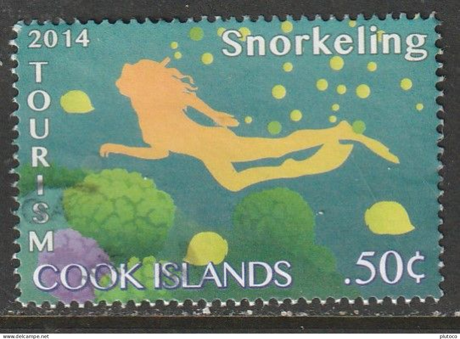 ISLAS COOK, USED STAMP, OBLITERÉ, SELLO USADO, - Cookinseln