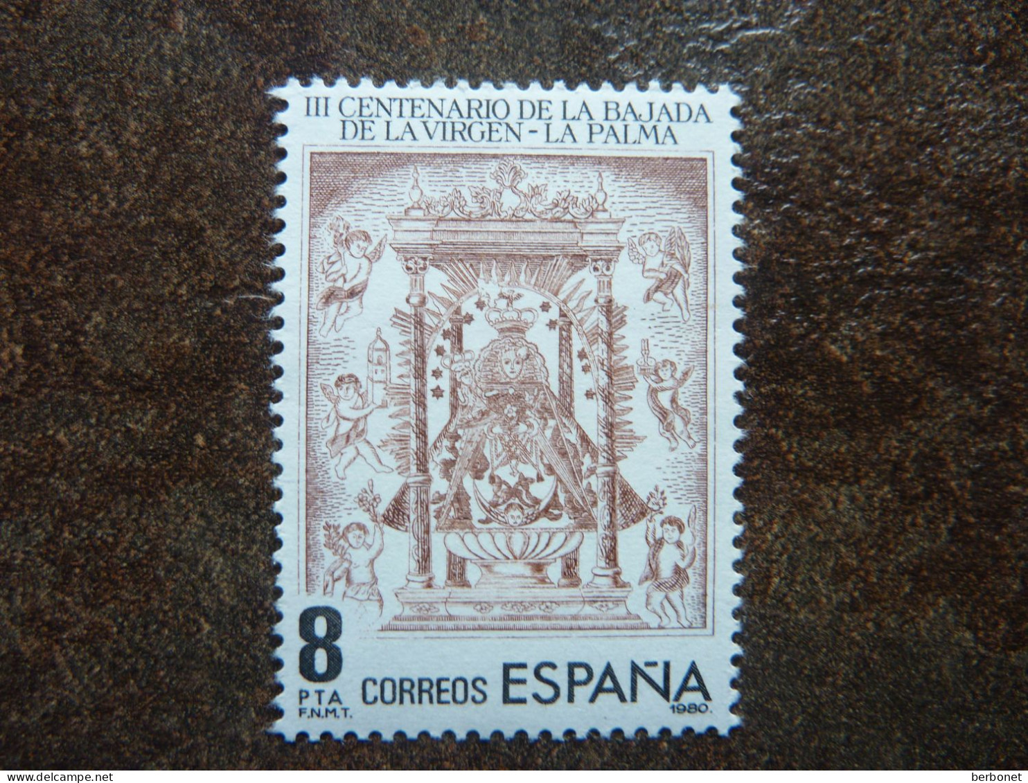 1980  Centenario De La Bajada De La Virgen - La Palma ** MNH - Nuevos