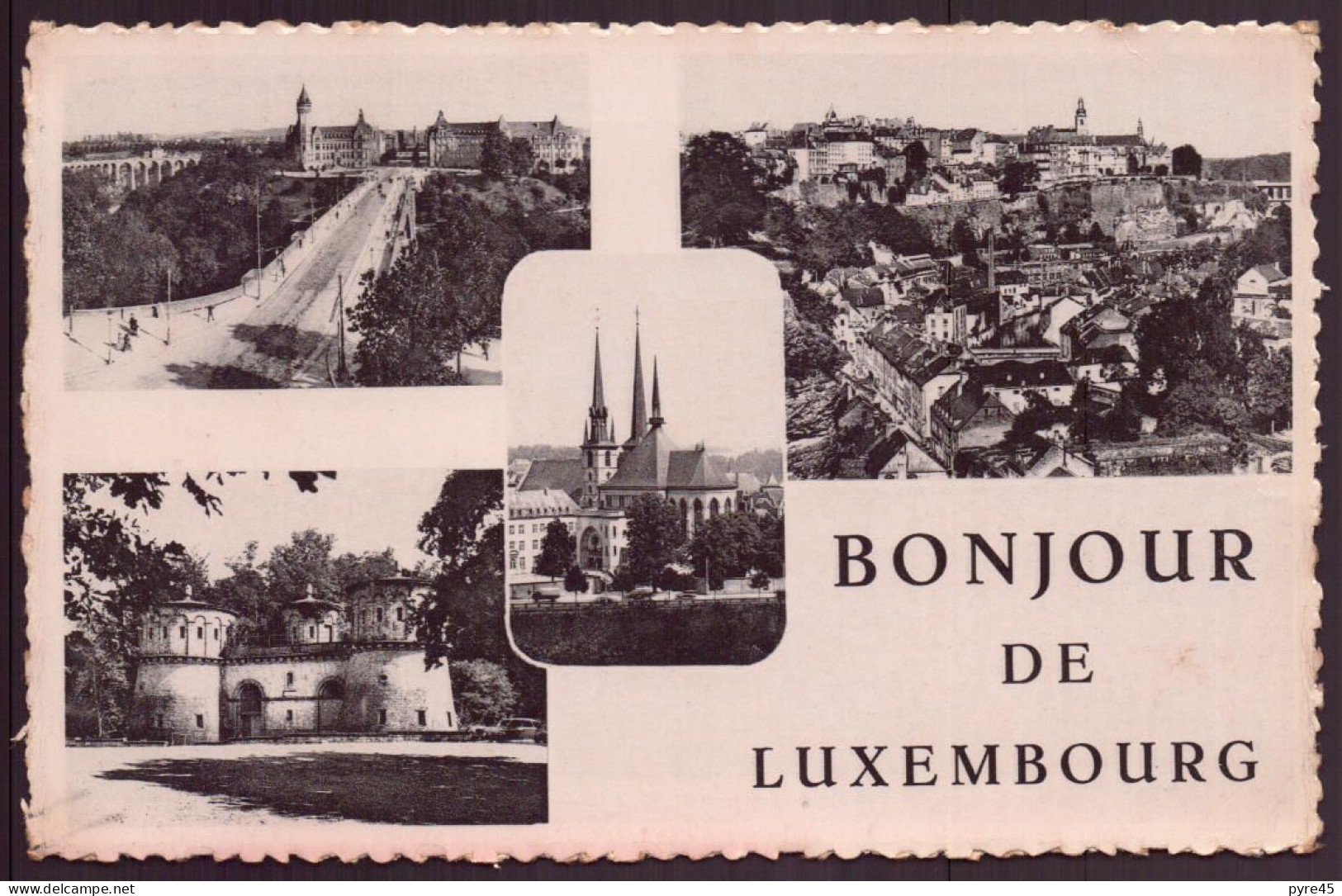 LUXEMBOURG BONJOUR DU LUXEMBOURG - Otros & Sin Clasificación